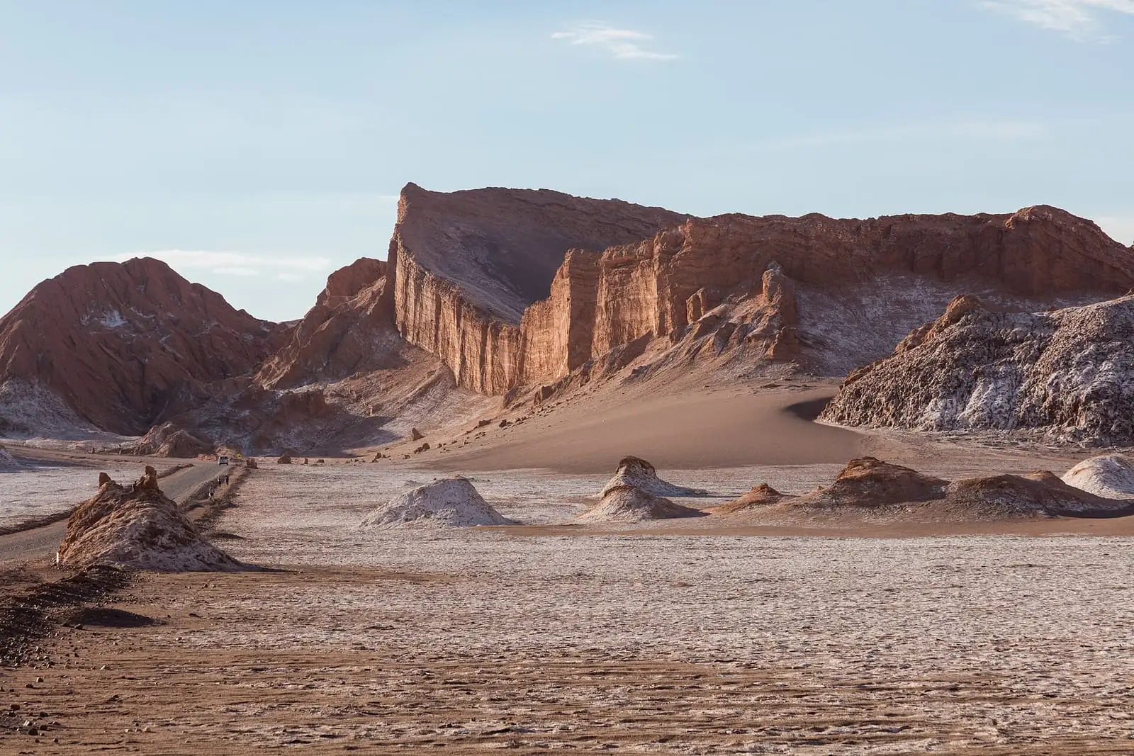 Anfiteatro do Vale da Lua, no Atacama
