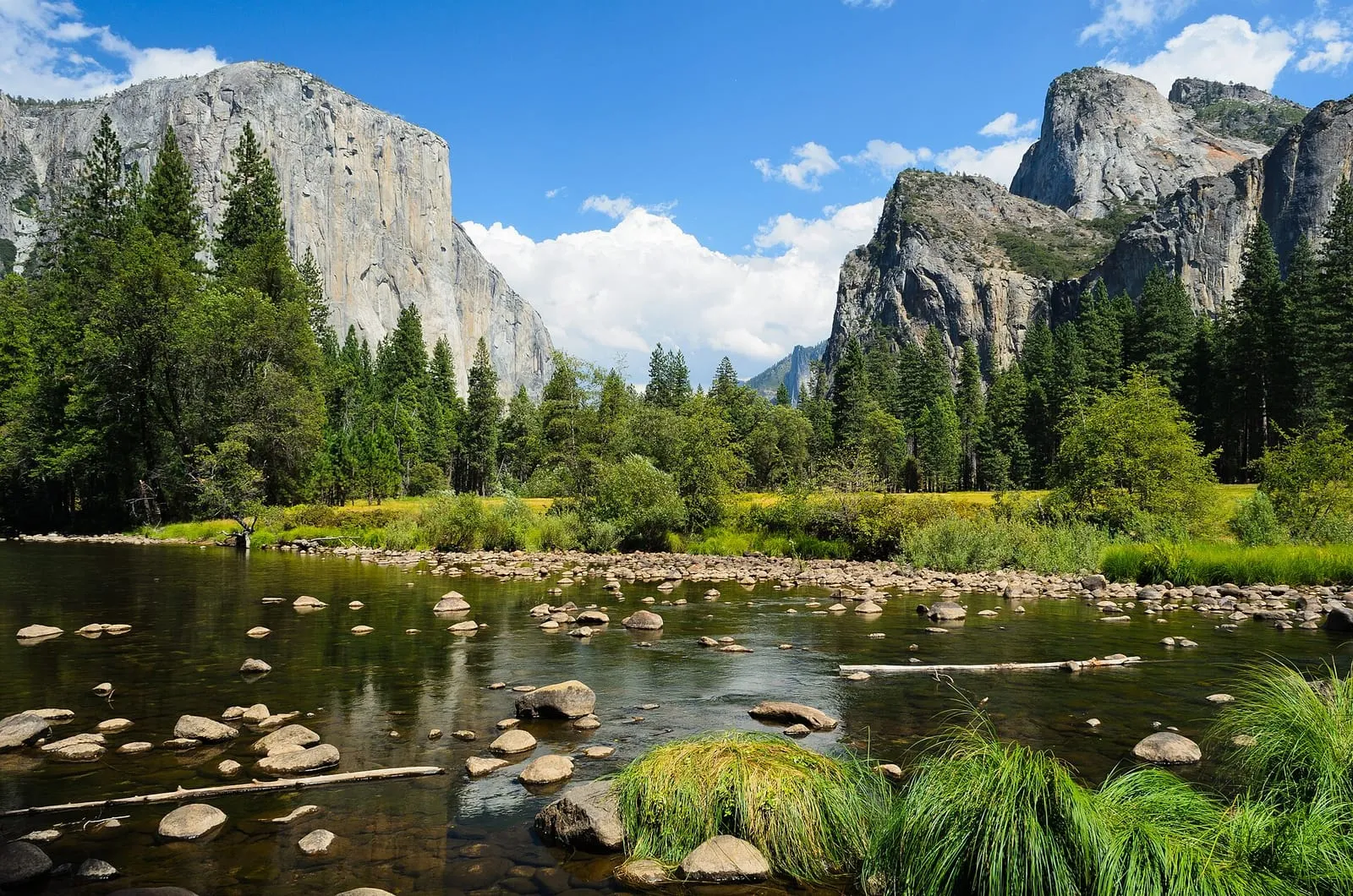 Vale de Yosemite visto do Valley View